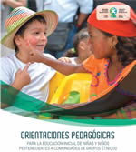 Imagen que indica las Orientaciones a los grupos étnicos