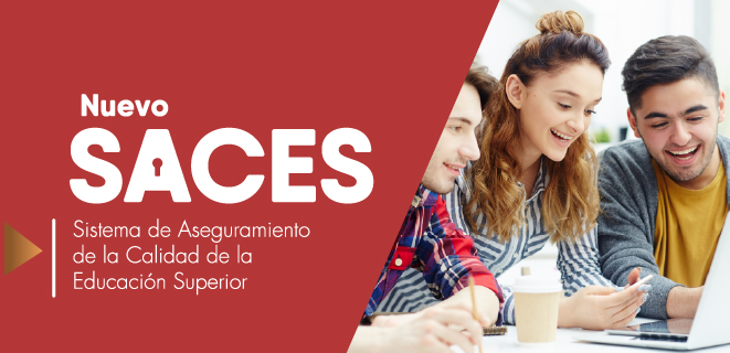 Enlace al nuevo SACES - Soporte de Aseguramiento de Calidad de la Educación Superior