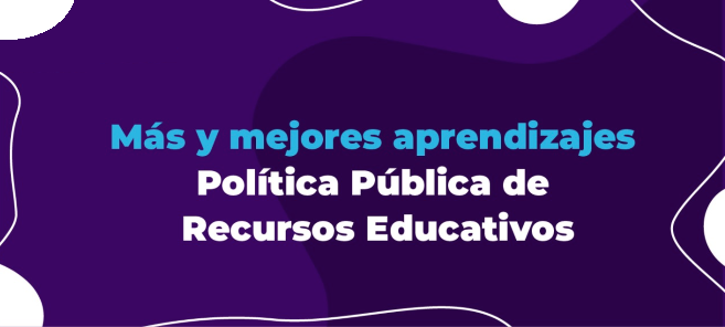 Imagen que enlaza al sito web de Política Pública de Recursos Educativos