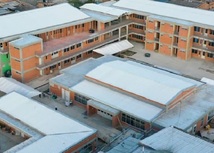 Vista panorámica de las nuevas aulas de la IE León XIII de Soacha (Cundinamarca)