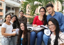 Estudiantes de educación superior en Colombia