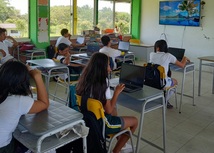 La empresa Oleoducto Bicentenario de Colombia S.A.S dotó las sedes educativas de este municipio casanareño.