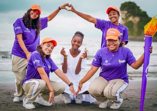 Jóvenes participantes de Olimpiadas STEM+ Colombia 2025