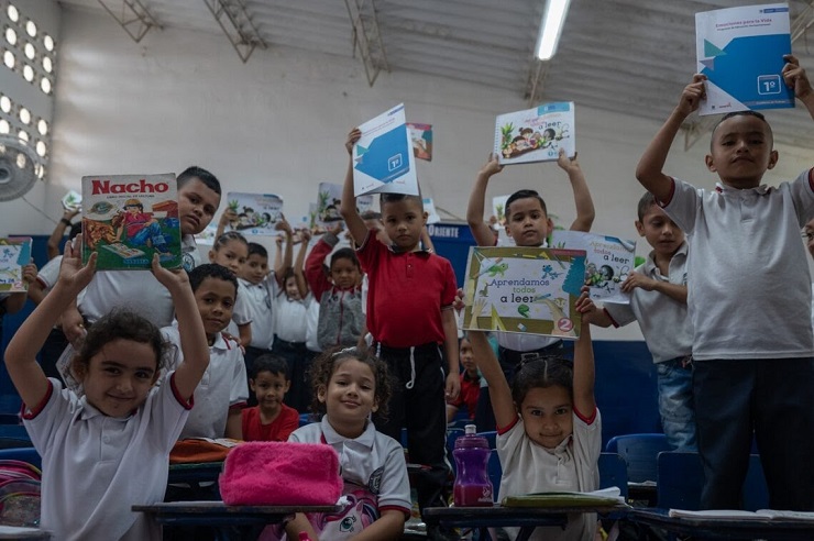 Con una financiación total que supera los US$28 millones, ECW, el fondo mundial de las Naciones Unidas para la educación en emergencias y crisis prolongadas, espera extender el Programa Multianual de Resiliencia en Colombia