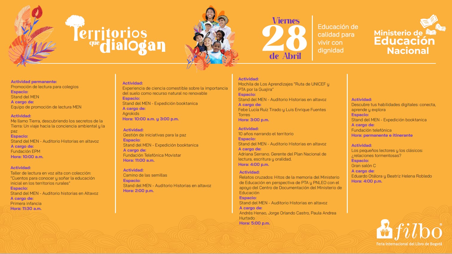 Agenda 28 de abril de 2023