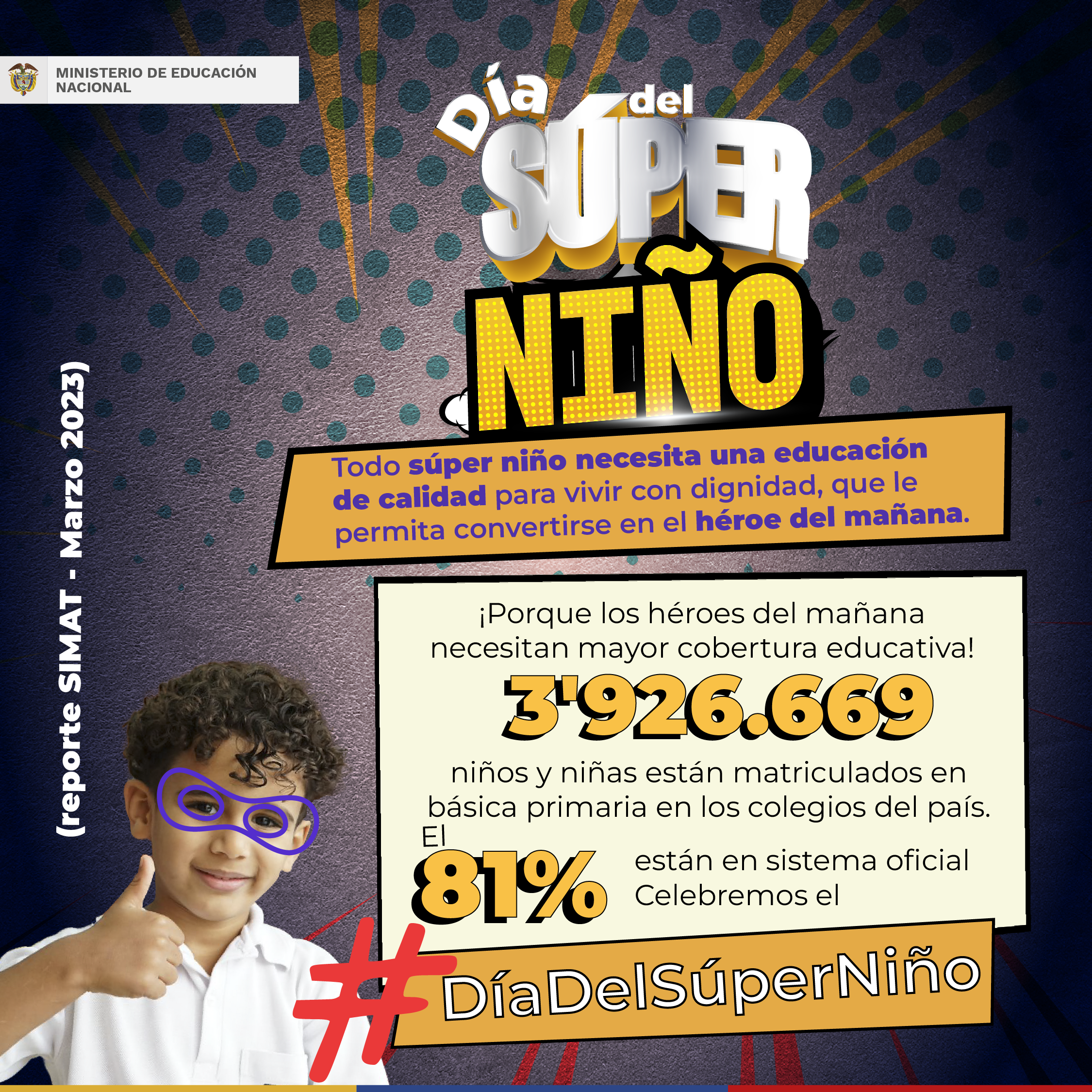 Día de la Super Niño - Matriculados