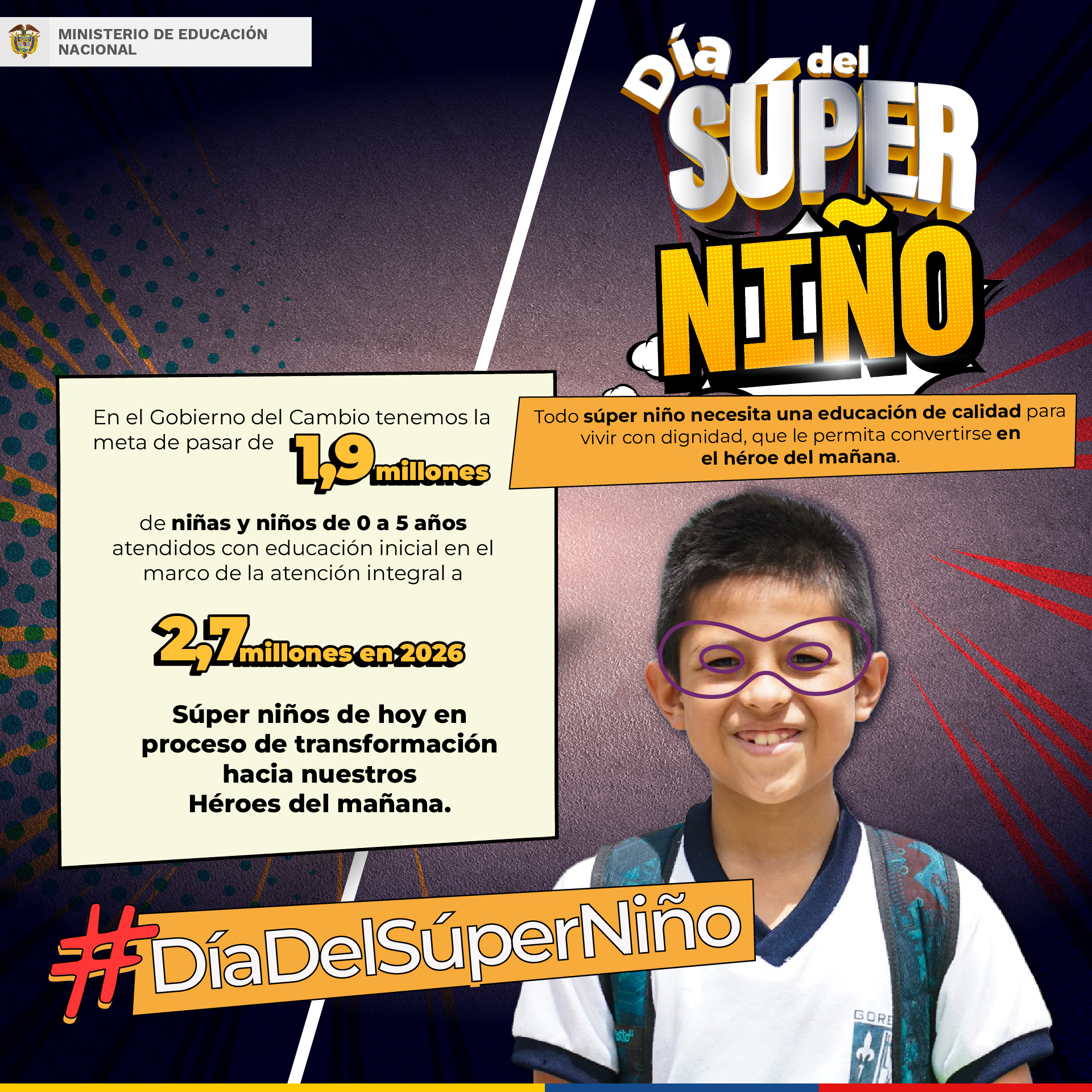 Día de la Super Niña - Educación  Inicial