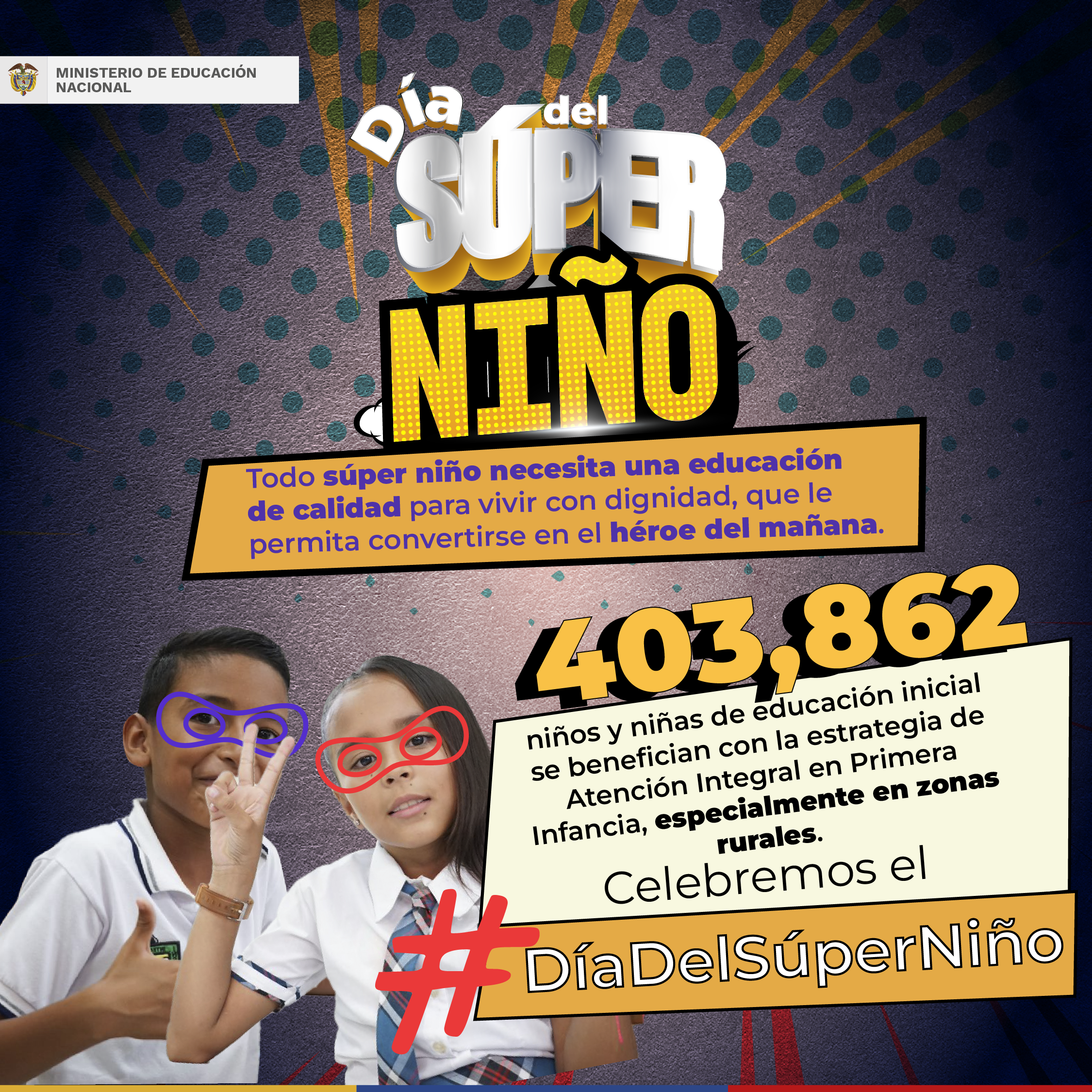 Día de la Super Niño - Educación  Inicial