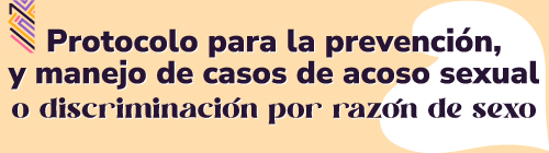 Botón de acceso a Información protocolo prevención contra el acoso sexual 