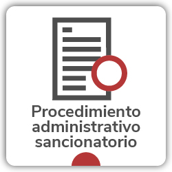 Icono de acceso a procedimiento administrativo sancionatorio
