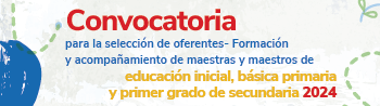 Enlace Convocatoria selección de oferentes