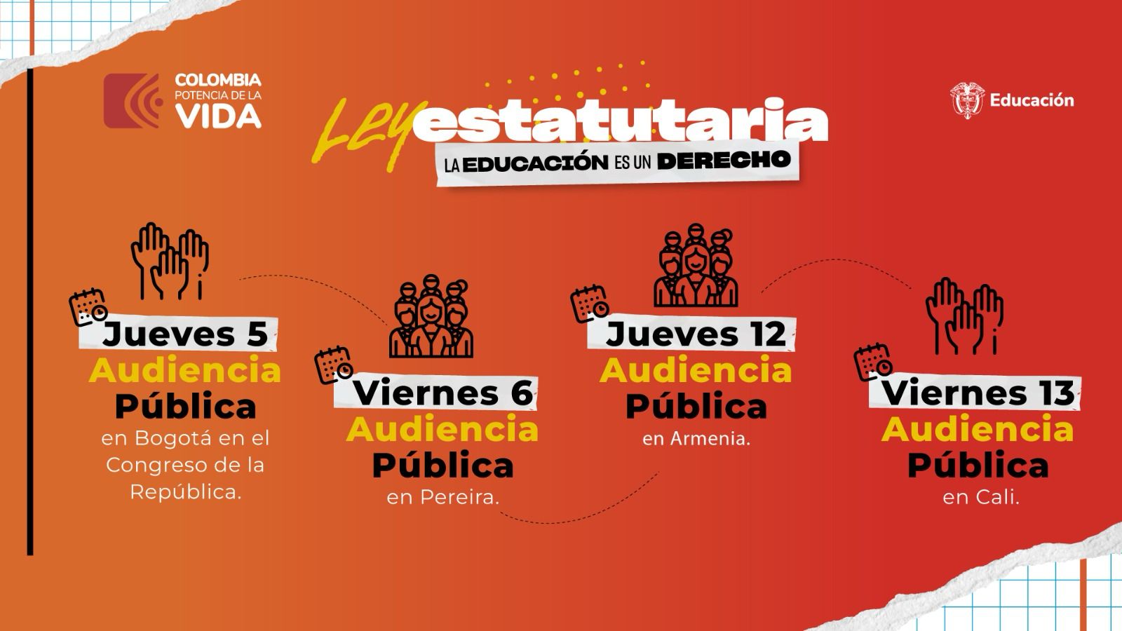 Ley Estatutaria Audiencia pública Octubre 2023