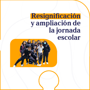 Botón  de acceso a Resignificación y ampliación de la jornada escolar