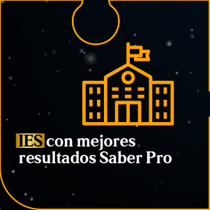 Botón  de acceso a Instituciones de Educación Superior (IES) con mejores Saber Pro y TyT