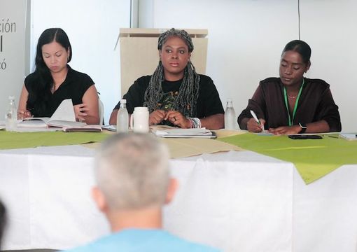 Ministra de Educacion Aurora Vergara en Choco