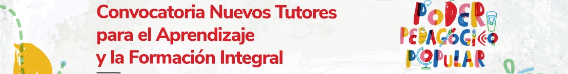 Convocatoria para la selección de docentes tutores