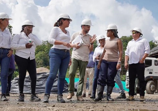 Ministra de Educación inspeccionó obras de infraestructura educativa en Quibdó y Carmen de Atrato