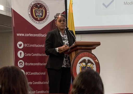 Ministra Aurora Vergara en la Corte Constitucional