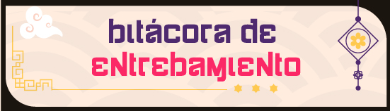 Botón que enlaza a la información de la bitácota de entrenamiento