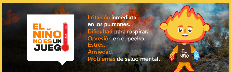 Banner con información del Fenómeno de El Niño Banner con información del Fenómeno de El Niño