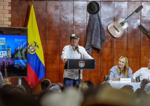 Jornada del Presidente Petro en Málaga, Santander 13 de febrero de 2024