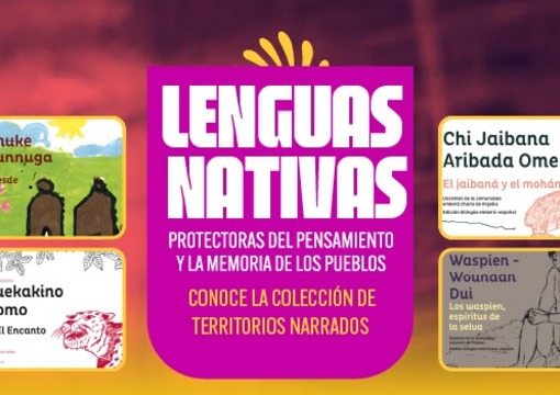 Banner Lenguas Nativas con territorios narrados
