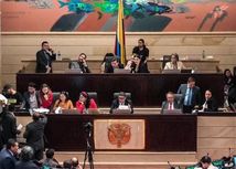 Debate legislativo en el Congreso de la República
