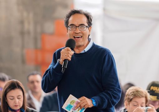 Viceministro Óscar Sánchez en Manizales