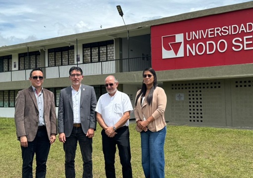 Viceministro de Educación Superior visitó Nodo Sevilla de Univalle