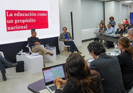 Más de 50 empresarios de diversos sectores participaron en la conversación: “La educación como un propósito nacional”