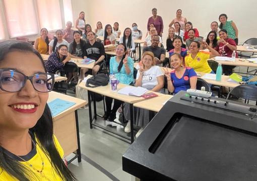 Docentes beneficiados de la inmersion en la India en 2023