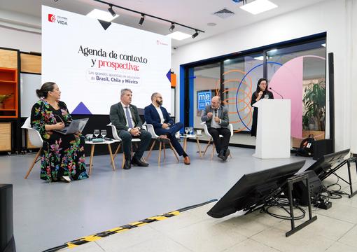 Brasil, Chile y México comparten con Colombia sus grandes apuestas en educación superior