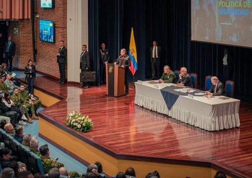 Intervención del señor presidente Gustavo Petro en la Universidad Militar Nueva Granada en Bogotá.