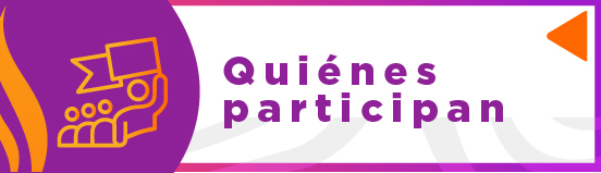 Botón que enlaza a información sobre quiénes participan