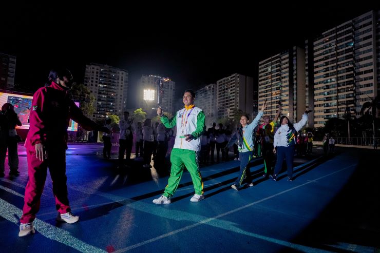 Ministro de Educación, Daniel Rojas Medellín, inauguró los X Juegos Deportivos Nacionales del Magisterio