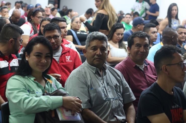 Llegada de las delegaciones