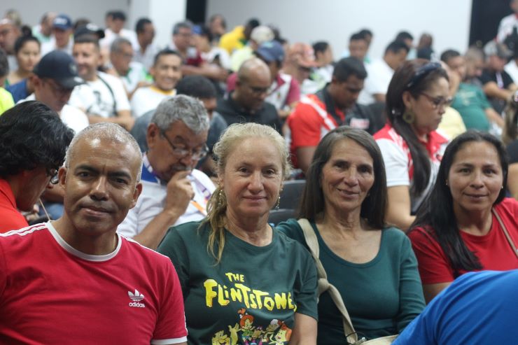 Llegada de las delegaciones