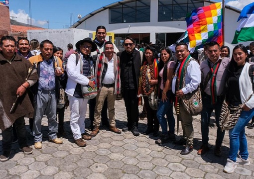 Evento de creación Universidad de los Pueblos Pastos y Quillacingas