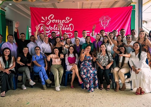 posesión 44 orientadores del Catatumbo