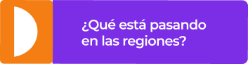 Botón que enlaza a información sobre ¿Qué está pasando en las Regiones?