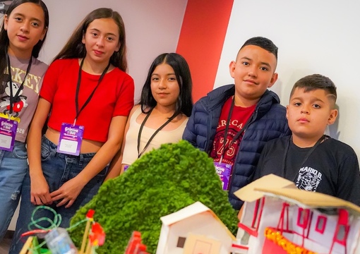 Estudiantes de Institución Educativa San Francisco de Asís de El Peñol