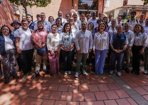 Viceministro Ricardo Moreno ante auditorio en la universidad Francisco José de Paula, en Cúcuta
