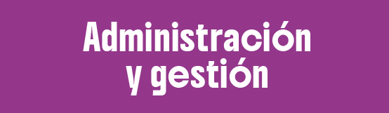 Botón que enlaza a información sobre El Componente de Administractión y Gestión