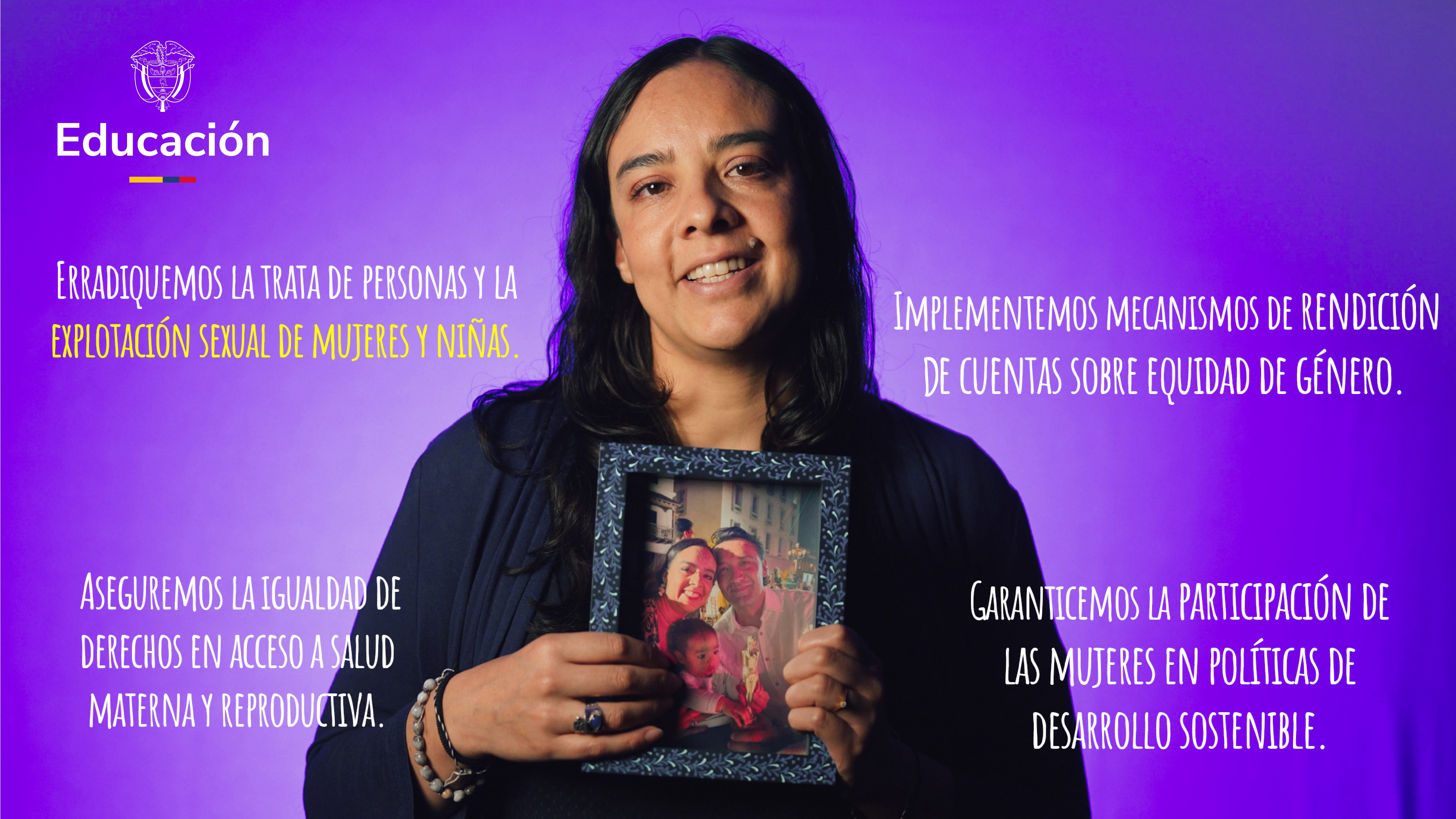 Erradiquemos la trata de personas y la explotación sexual de mujeres y niñas