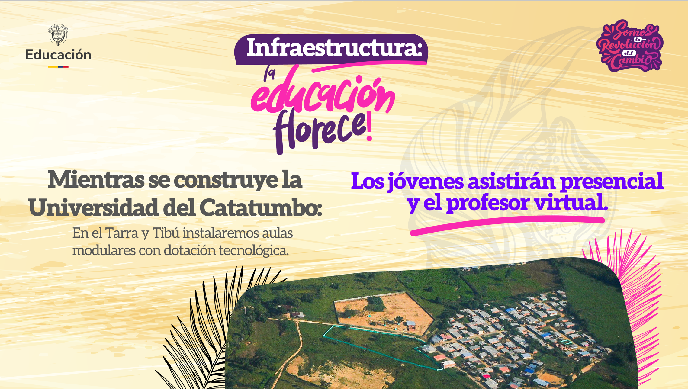 Infraestructura: la educación florece