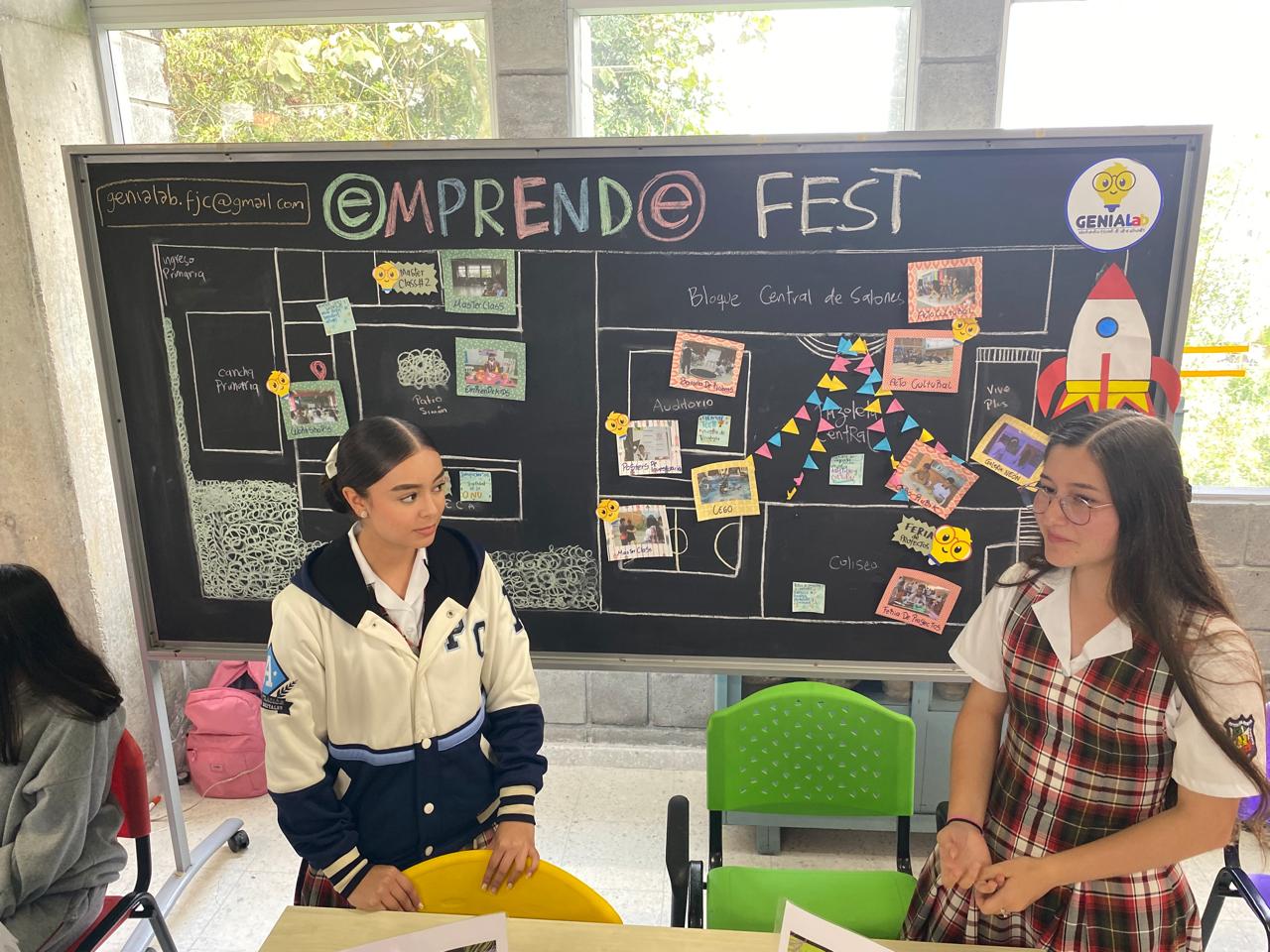 Fotos sobre la creación de un ambiente afectivo y seguro en el aula - Institución Educativa Salamanca, Pereira (Risaralda)