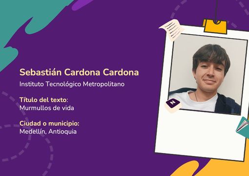 Un antioqueño es ganador del Concurso Nacional de Escritura: Historias de Paz