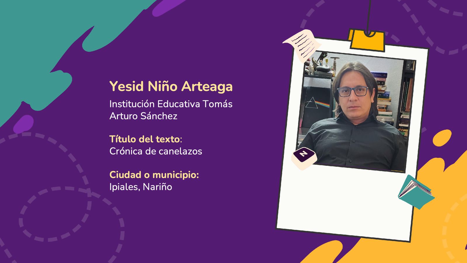 Ganadores del Concurso Nacional de Escritura: Historias de Paz