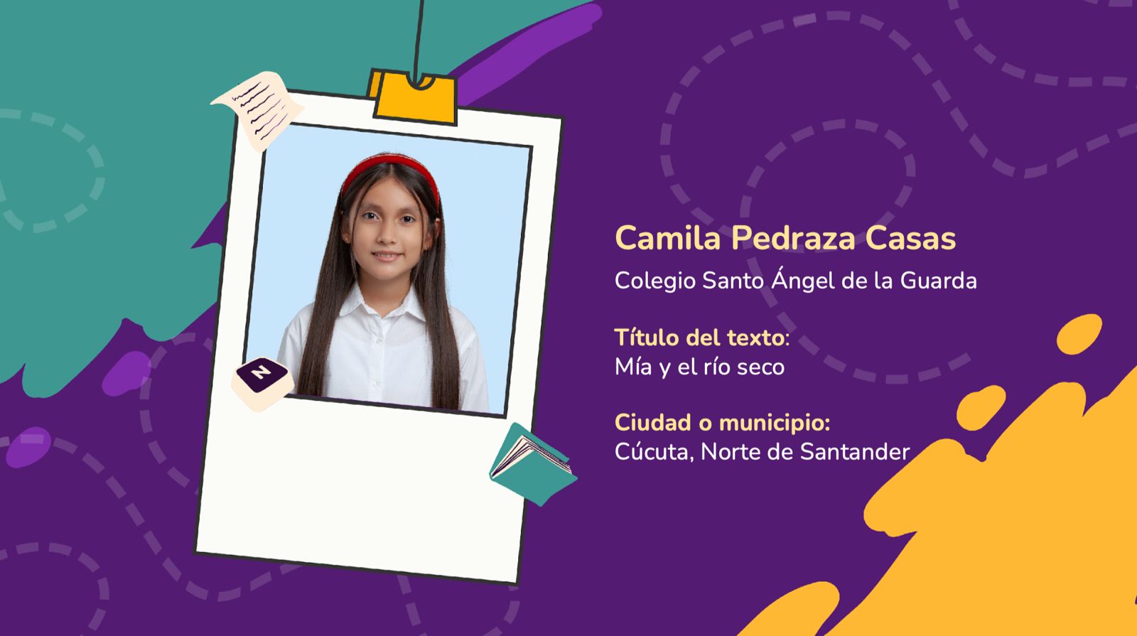 Ganadores del Concurso Nacional de Escritura: Historias de Paz