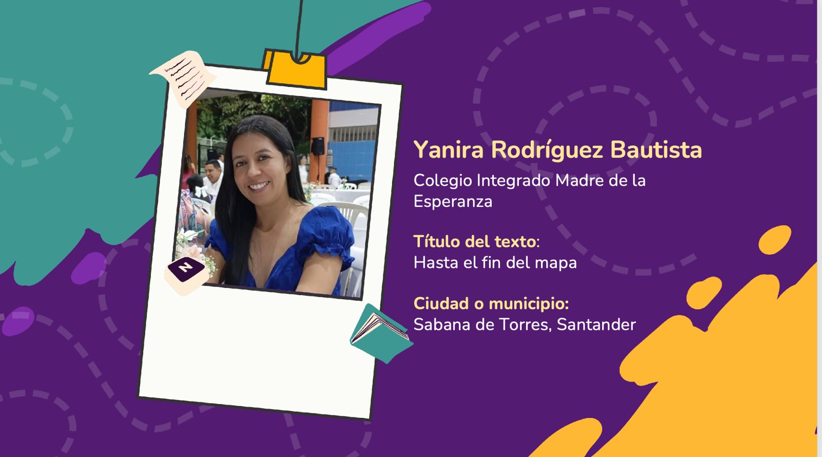 Ganadores del Concurso Nacional de Escritura: Historias de Paz